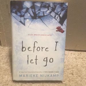 Before I let go by Marieke Nijkamp